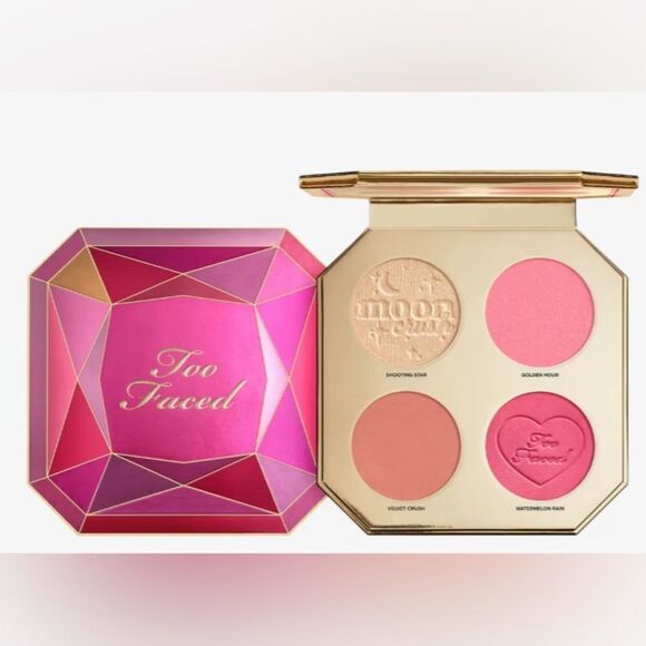 NWT- *LIMITED EDITION* Too Faced Jewel Crush Blush & Highlighter Collection - Picture 1 of 12
